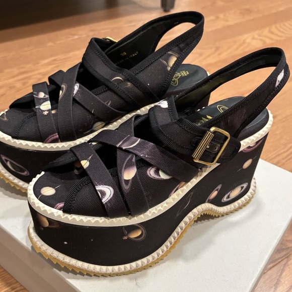 Vivienne Westwood Planet Platform Sandals - Picture 3 of 5